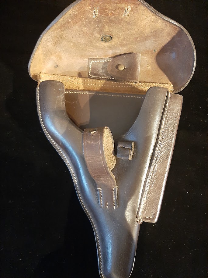 Walther P38 Brown Leather Holster. Ref.#SLB.01